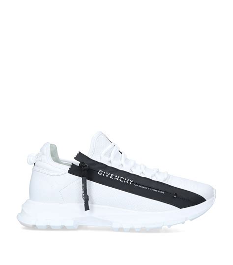 givenchy zip sneakers|givenchy white high top sneakers.